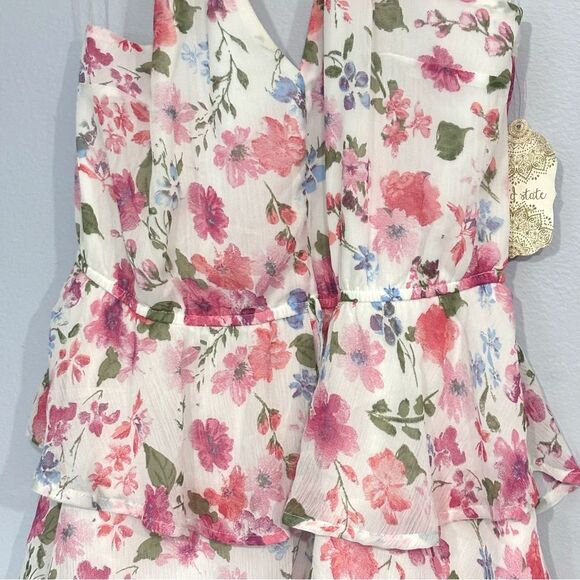 Altar’d State | Women’s NWT White Floral Halter Dress Size XL - Picture 4 of 14
